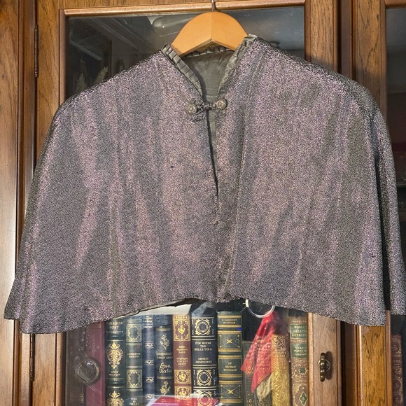 Silver caplet. Size S-M - Picture 3 of 5